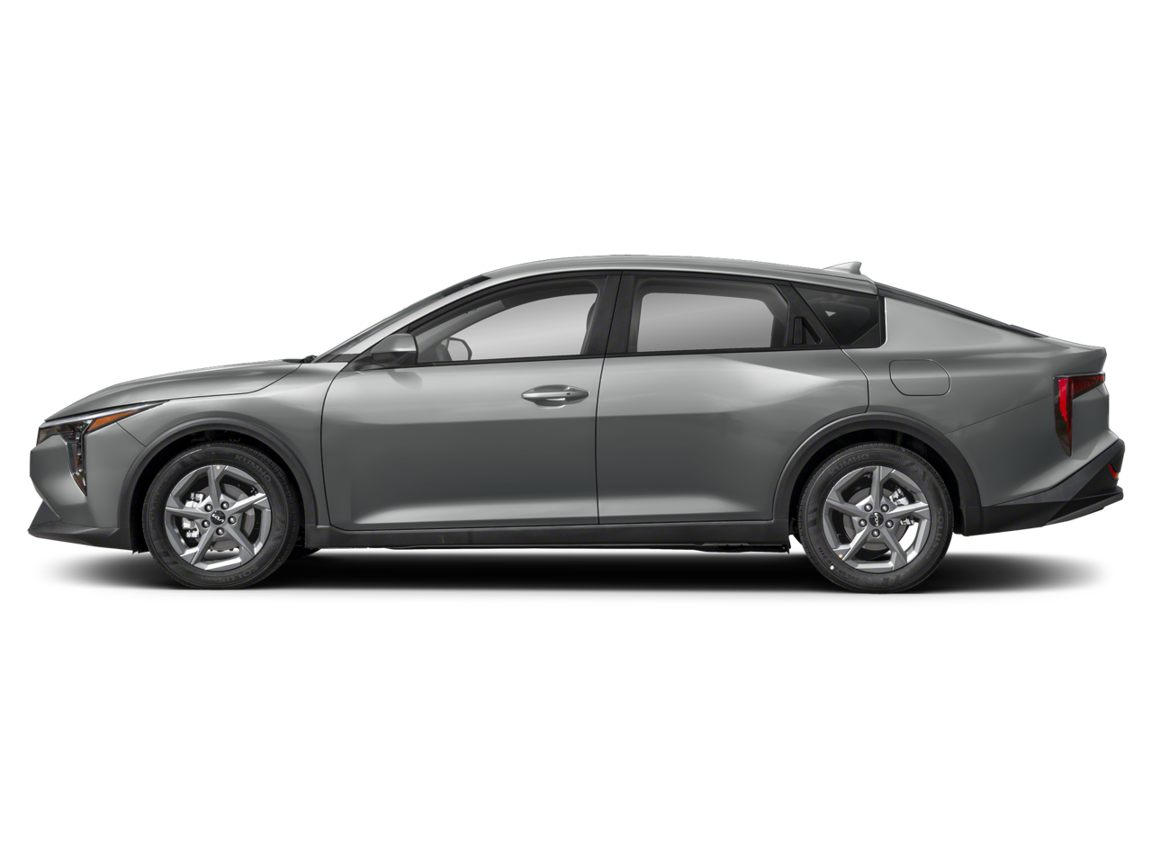 2025 Kia K4 — rear three-quarter view