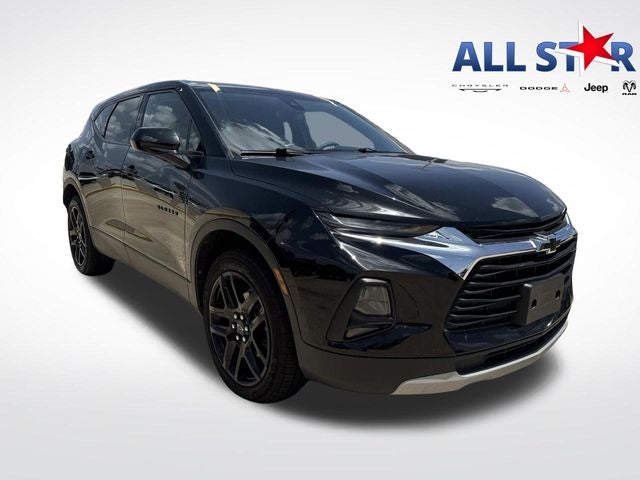 2022 Chevrolet Blazer FWD 2LT in Black — front three-quarter view